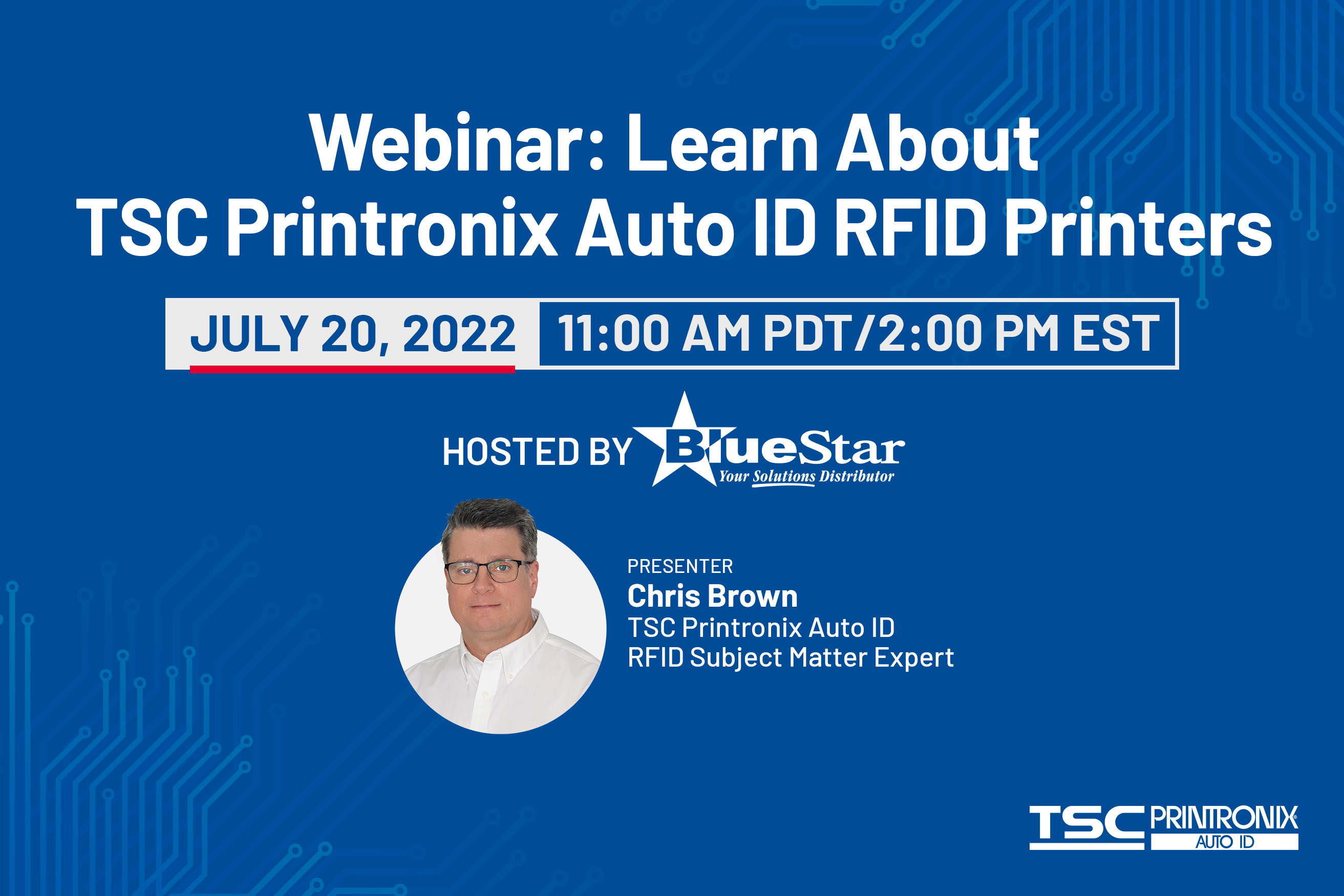 Webinar: Learn About TSC Printronix Auto ID RFID Printers