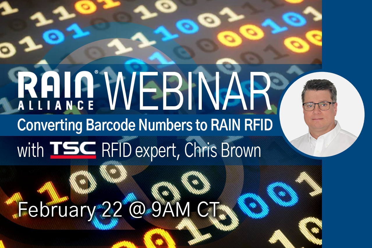 RAIN RFID Encoding Webinar with Chris Brown from TSC Auto ID RAIN RFID Encoding Webinar with Chris Brown from TSC Auto ID