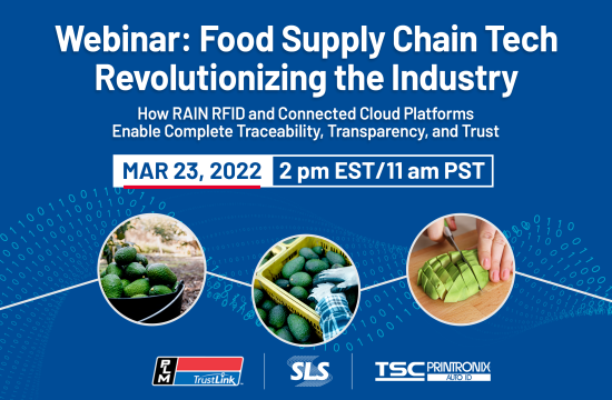 Webinar: Food Supply Chain Tech Revolutionizing the Industry