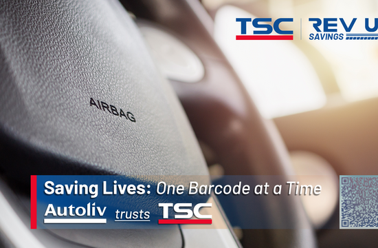Saving Lives, One Barcode at a Time | Autoliv Trusts TSC Auto ID Saving Lives, One Barcode at a Time | Autoliv Trusts TSC Auto ID